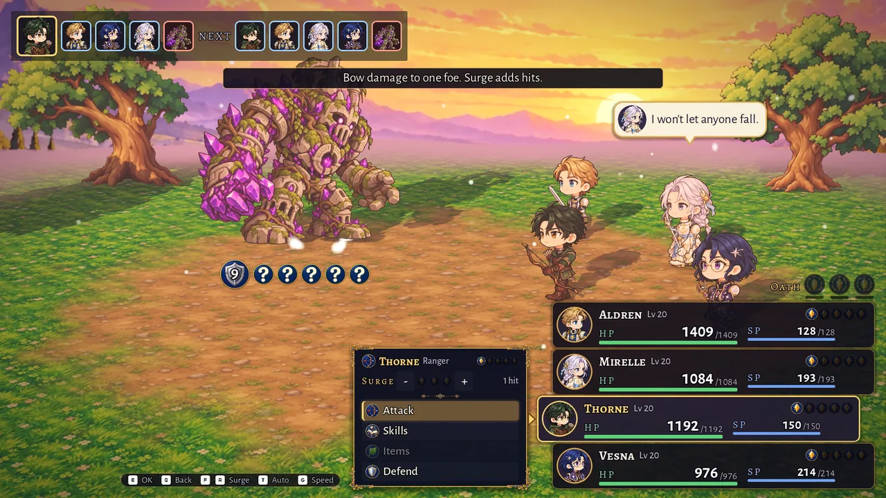 A battle against a rot colossus